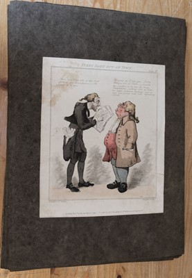 Lot 295 - Woodward (George). Nine caricatures..., etched by F. Sansom, 1796
