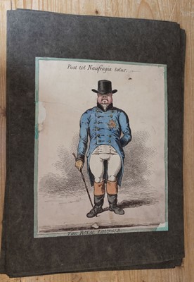 Lot 295 - Woodward (George). Nine caricatures..., etched by F. Sansom, 1796