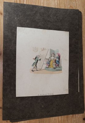 Lot 295 - Woodward (George). Nine caricatures..., etched by F. Sansom, 1796