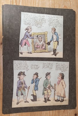 Lot 295 - Woodward (George). Nine caricatures..., etched by F. Sansom, 1796