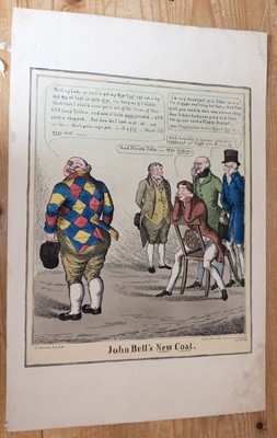 Lot 295 - Woodward (George). Nine caricatures..., etched by F. Sansom, 1796