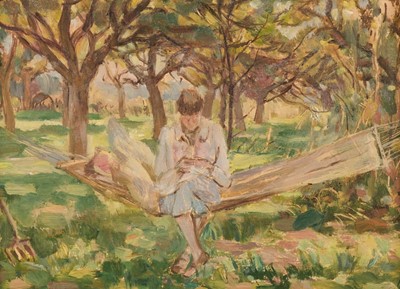 Lot 333 - Bloomsbury School. The Hammock, circa 1920