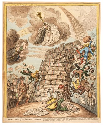 Lot 265 - Gillray (James). Overthrow of the Republican Babel..., H. Humphrey, May 1st 1809