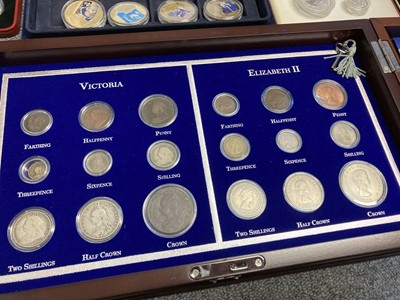 Lot 515 - Proof Coins. A mixed collection of proof coins