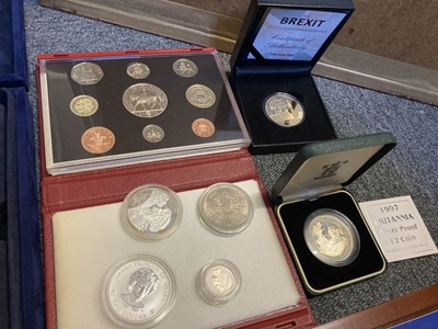 Lot 515 - Proof Coins. A mixed collection of proof coins