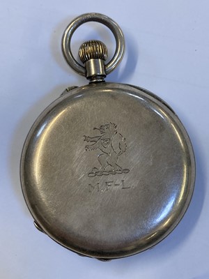 Lot 513 - Pocket Watch. An 18ct gold half hunter pocket watch by Barber & Smith