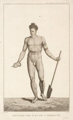 Lot 17 - Labillardiere (Jacques). Atlas pour Servir à la Relation du Voyage ... Recherche de la Pérouse, 1799