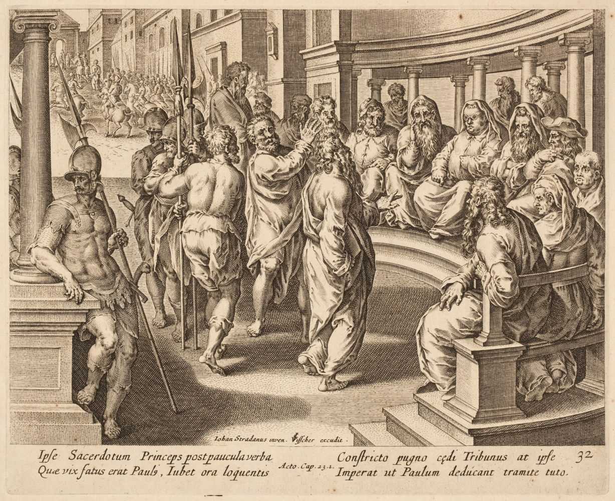Stradanus Lot 4 - After Johannes Stradanus (1523-1605). Acta