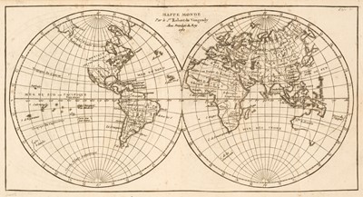 Lot 172 - World. Five engraved maps, 18th century