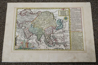 Lot 81 - Asia. Six engraved maps, 18th century