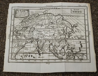 Lot 81 - Asia. Six engraved maps, 18th century