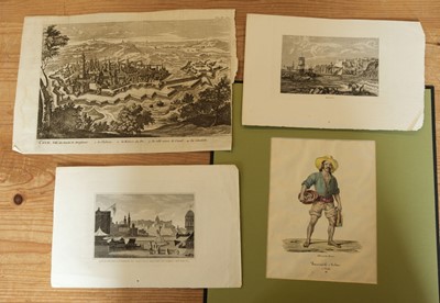 Lot 205 - Italy. A collection of 28 topographical views, 18th & 19th century