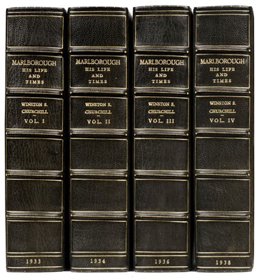 Lot 389 - Churchill (Winston S.) Marlborough, 4 volumes, 1st edition, 1933-38