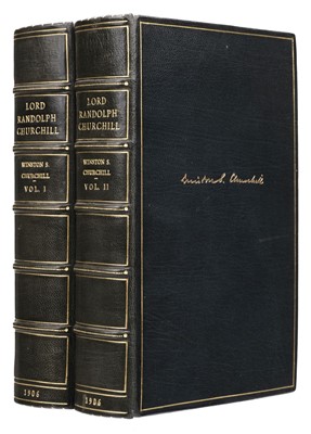 Lot 367 - Churchill (Winston S.) Lord Randolph Churchill, 2 volumes, 1st edition, 1906