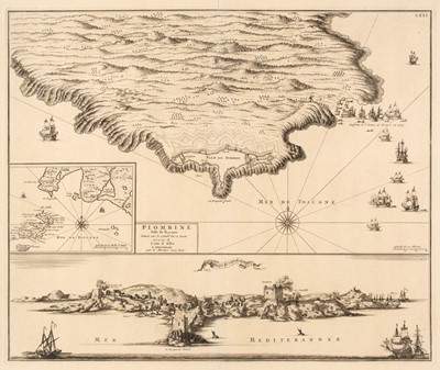 Lot 147 - Piombino. Mortier (Pierre), Piombine Ville de Toscane..., Amsterdam, circa 1724