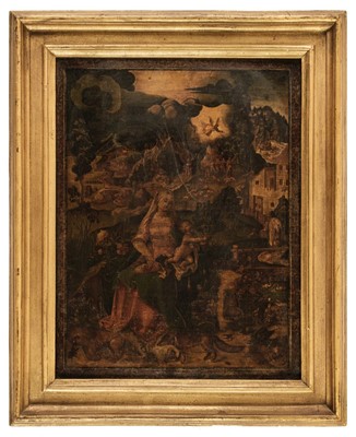 Lot 56 - After Albrecht Durer (1471-1528), The Virgin Among a Multitude of Animals, circa 1607