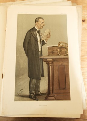 Lot 237 - Vanity Fair. A collection of approximately 32 caricatures, late 19th century