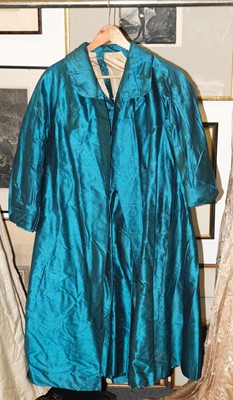 Lot 631 - Clothing. A silk Edwardian day dress, circa 1915, & other dresses