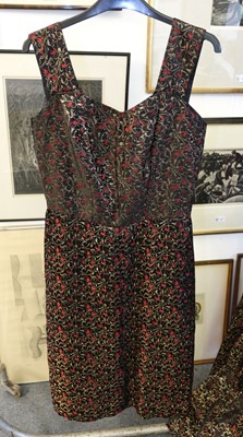 Lot 631 - Clothing. A silk Edwardian day dress, circa 1915, & other dresses