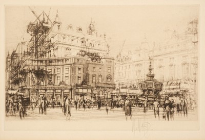 Lot 227 - Walcot (William, 1874-1943). Picadilly Circus