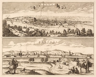 Lot 168 - Verona & Treviso. Mortier (Pierre), Verona [and] Trevigny ou Tarvisi, Amsterdam, circa 1724