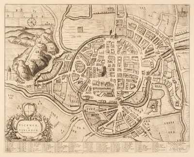 Lot 169 - Vicenza. Mortier (Pierre), Vicence ou Vincence Ville de l'Etat de Venise, Amsterdam, circa 1724