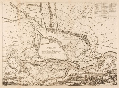 Lot 130 - Mortier (Pierre). Three city plans of Italian Cities, Amsterdam, circa 1724