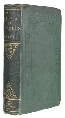 Lot 57 - Darwin (Charles). On the Origin of Species by Means of Natural Selection, 2nd ed., 2nd issue, 1860