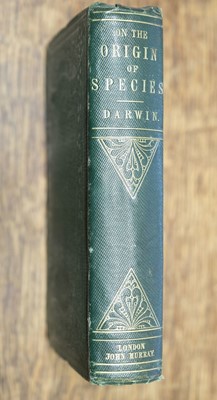 Lot 57 - Darwin (Charles). On the Origin of Species by Means of Natural Selection, 2nd ed., 2nd issue, 1860