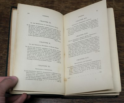 Lot 57 - Darwin (Charles). On the Origin of Species by Means of Natural Selection, 2nd ed., 2nd issue, 1860