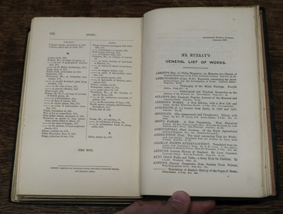 Lot 57 - Darwin (Charles). On the Origin of Species by Means of Natural Selection, 2nd ed., 2nd issue, 1860