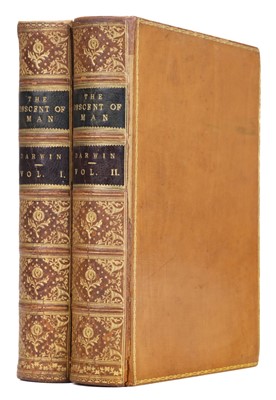 Lot 58 - Darwin (Charles). The Descent of Man, and Selection in Relation to Sex, 2 vols., 1st ed., 1871