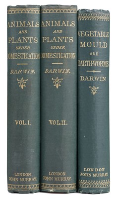 Lot 59 - Darwin (Charles). The Variation of Animals and Plants Under Domestication, 2 vols., 2nd ed., 1875