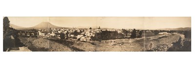 Lot 189 - Peru. View of Arequipa and Misti volcano, by Max T. Vargas