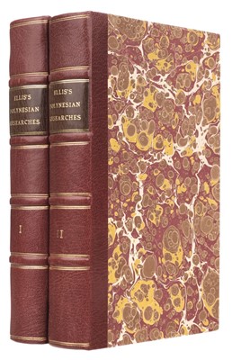 Lot 261 - Ellis (William). Polynesian Researches, 2 volumes, 1st edition, 1829