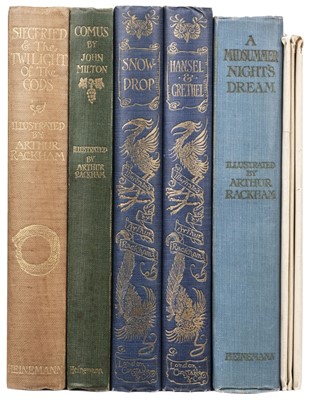 Lot 438 - Rackham (Arthur, illustrator). Siegfried & the Twilight of the Gods, by Richard Wagner, 1911