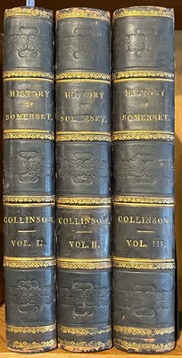 Lot 36 - Collinson (John).  - history & antiquities of the county of somerset 3 vols, 1791 150-200