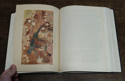 Lot 9 - Evans (Arthur). The Palace of Minos, 4 volumes in 6, plus Index volume, 1st edition, 1921-36