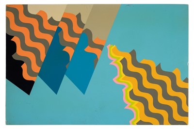 Lot 181 - Melehi (Mohamed, 1936-2020). Composition, circa 1980s