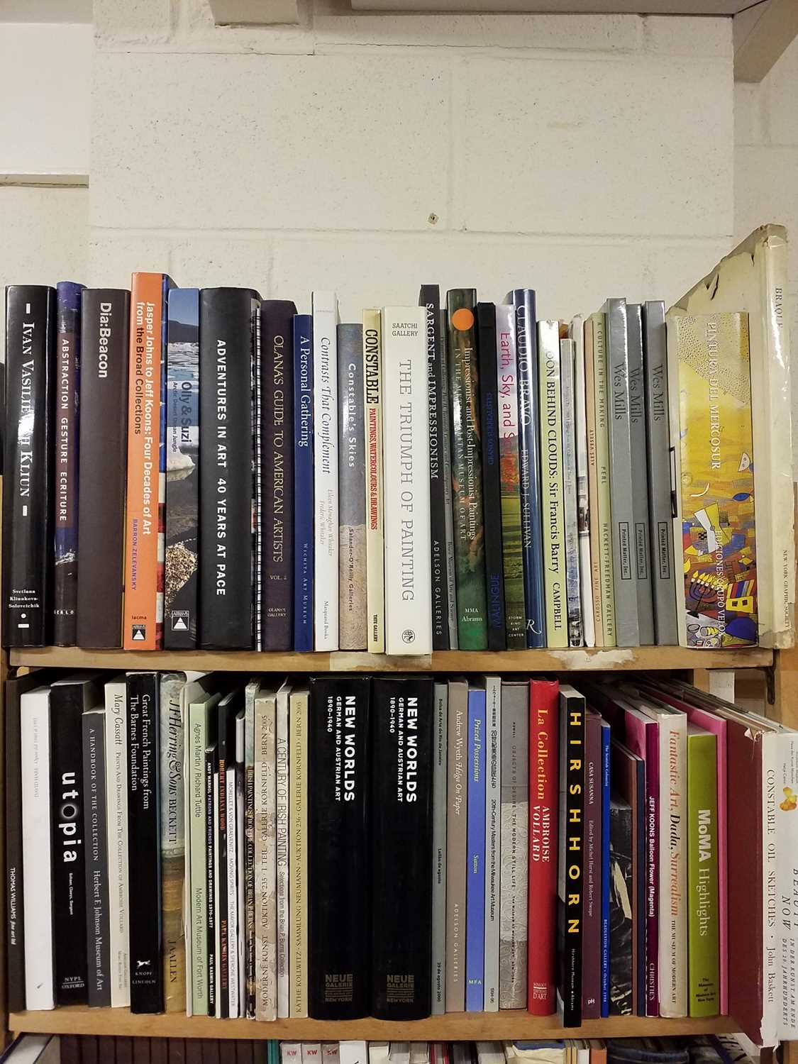 Lot 427 - Modern Art. A large collection of modern art