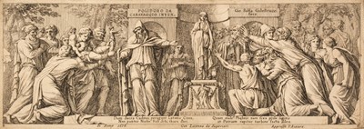 Lot 13 - 1656 Galestruzzi (G. B. 1618-1677). Two etchings from The Niobid Frieze, 1656, and 39 others