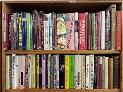 Lot 477 - Cookery. A large collection of cookery & modern cookery reference