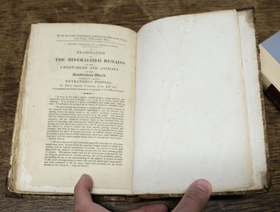 Lot 76 - Parkinson (James). Outlines of Oryctology. An Introduction ... Study of Fossil Organic Remains, 1822