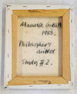 Lot 371 - Cockrill (Maurice, 1936-2013). Philosopher's Mirror, Study #2, 1988