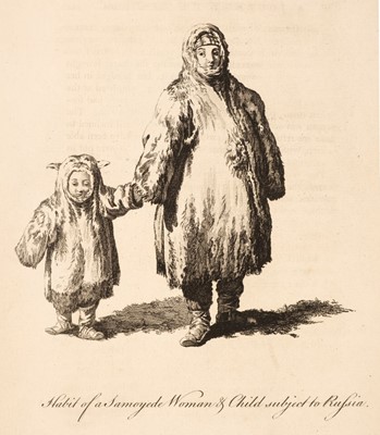 Lot 7 - D'Auteroche (M. L'Abbe Chappe). A Journey into Siberia, 1st edition in English, 1770