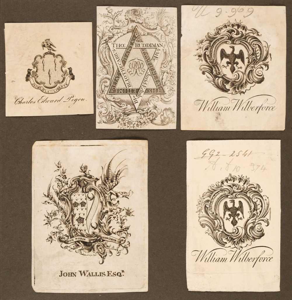 Lot 299 - Bookplates. An album of 170 bookplates collected by Paul Raymond Latcham FSA