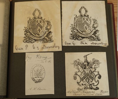 Lot 299 - Bookplates. An album of 170 bookplates collected by Paul Raymond Latcham FSA