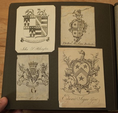 Lot 299 - Bookplates. An album of 170 bookplates collected by Paul Raymond Latcham FSA