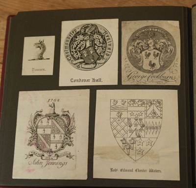 Lot 299 - Bookplates. An album of 170 bookplates collected by Paul Raymond Latcham FSA