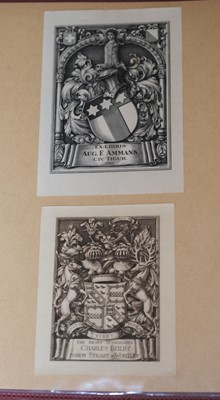 Lot 298 - Bookplates. A collection of 46 bookplates engraved by John Augustus Charles Harrison (1872-1955)